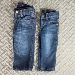 Baby Gap Boys Jeans 12-18 Months  Lot of 2